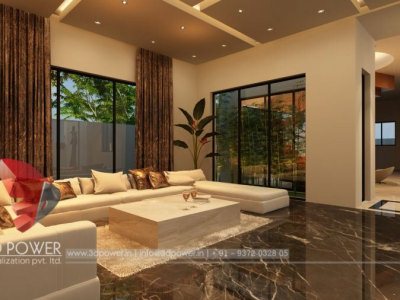 Living Room Visualization Interior
